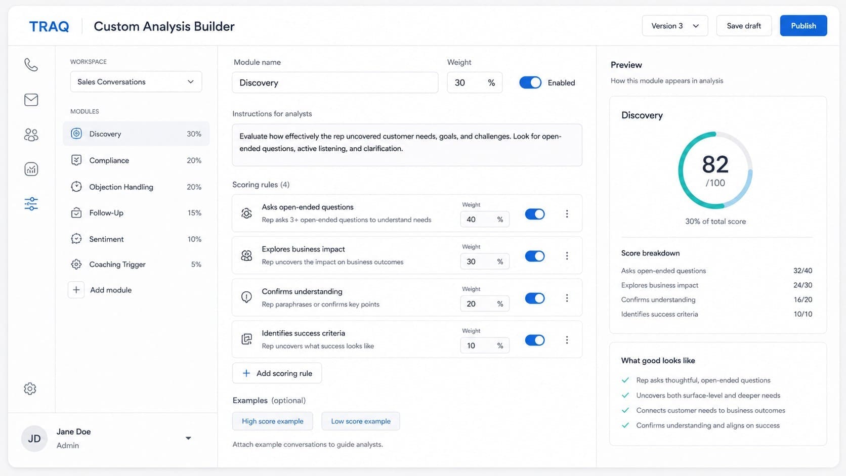 The Builder's Platform: How RevOps and Technical Teams Are Unlocking Conversation Intelligence Data with TRAQ